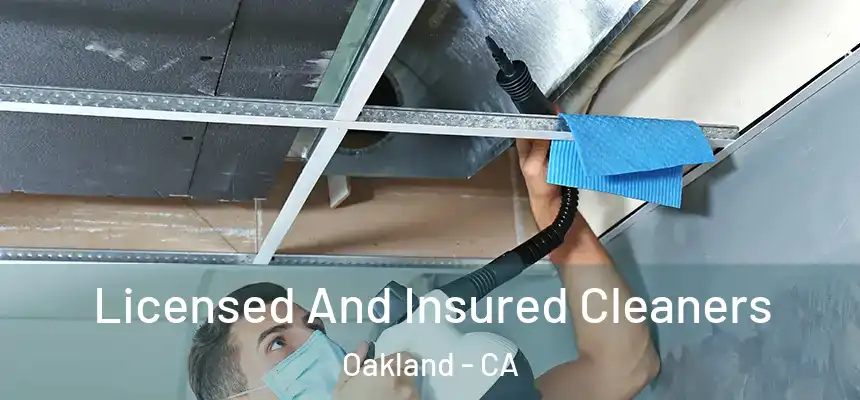 Licensed And Insured Cleaners Oakland - CA
